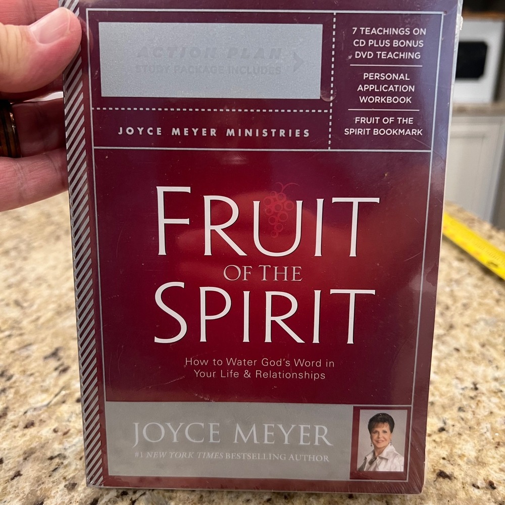 Joyce Meyer Fruit of the Spirit Action Plan Study Kit CD DVD Workbook New Sealed